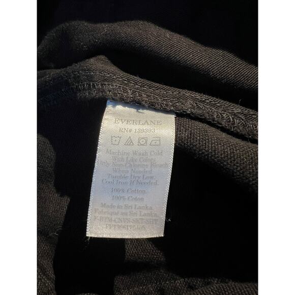 Everlane Skirt Canvas Stamp Mini Black Cotton Modern Minimalist Basic Capsule - Picture 5 of 5